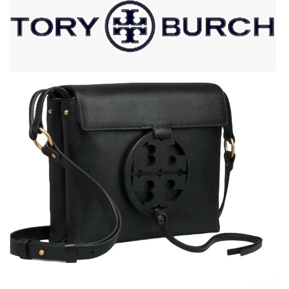 Tory Burch Handbags - EUC Tory Burch Miller Crossbody in Gorgeous Supple Black Leather